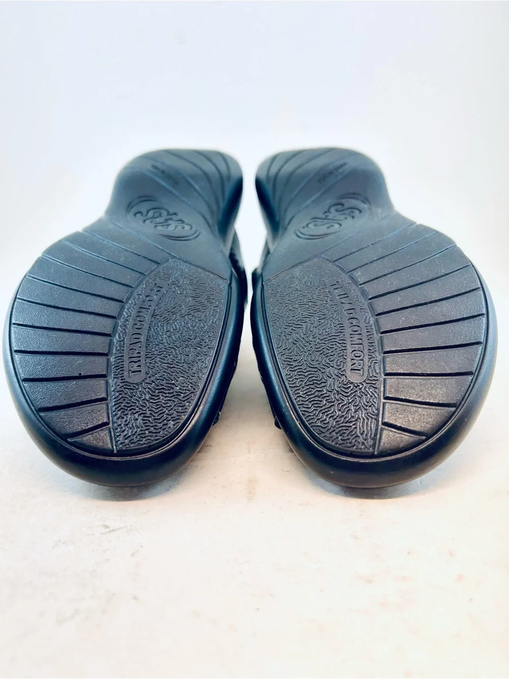 SAS Navy Blue Nudu Adjustable Heel Strap Sandals size 6 M - Picture 10 of 11